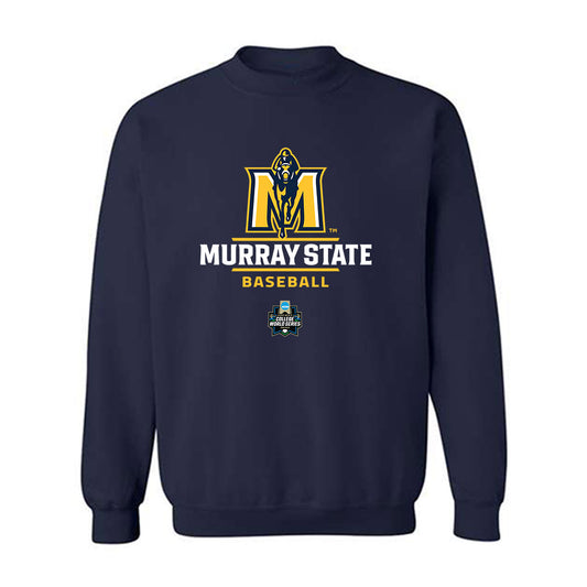 Murray State - NCAA Baseball : Parker Patterson - World Series Classic Shersey Crewneck Sweatshirt-0