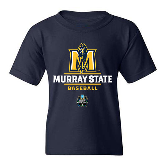 Murray State - NCAA Baseball : Ethan Lyke - World Series Classic Shersey Youth T-Shirt-0