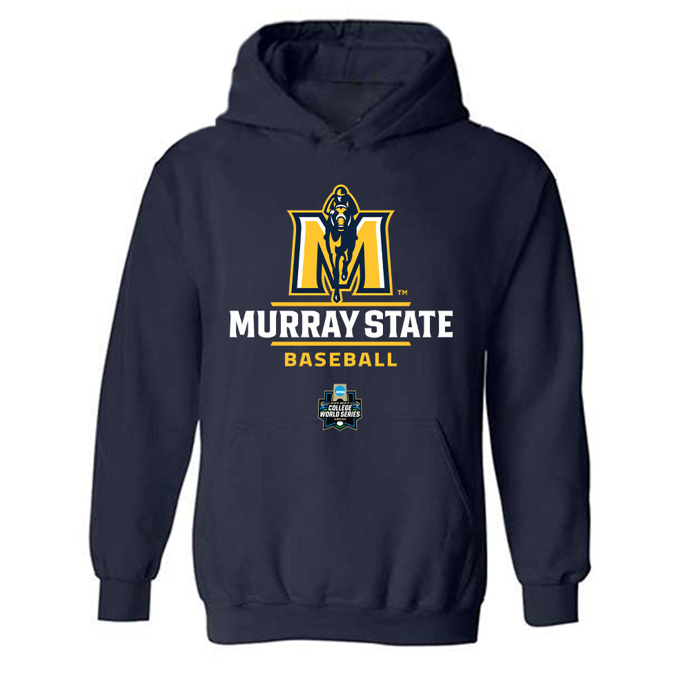 Murray State - NCAA Baseball : Conner Cunningham - World Series Classic Shersey Hooded Sweatshirt-0