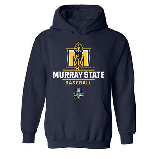 Murray State - NCAA Baseball : Conner Cunningham - World Series Classic Shersey Hooded Sweatshirt-0