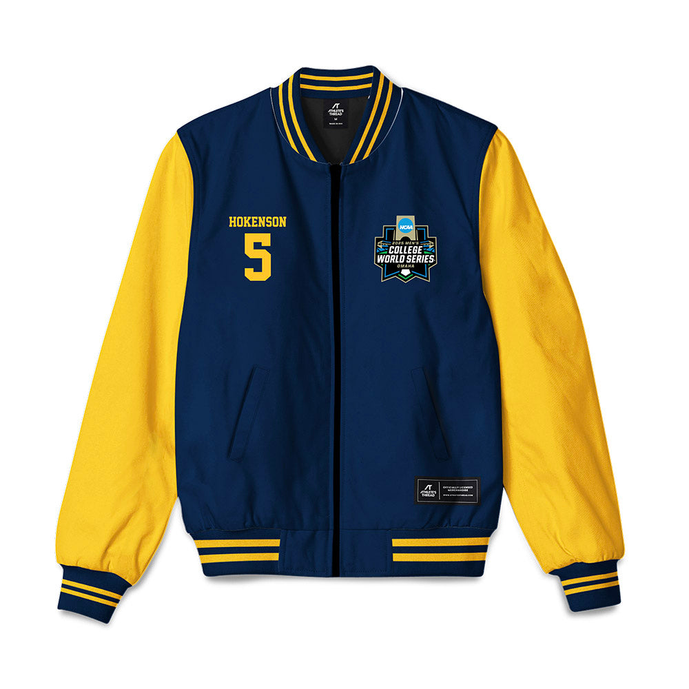 Murray State - NCAA Baseball : Kristofer Hokenson - Bomber Jacket-0