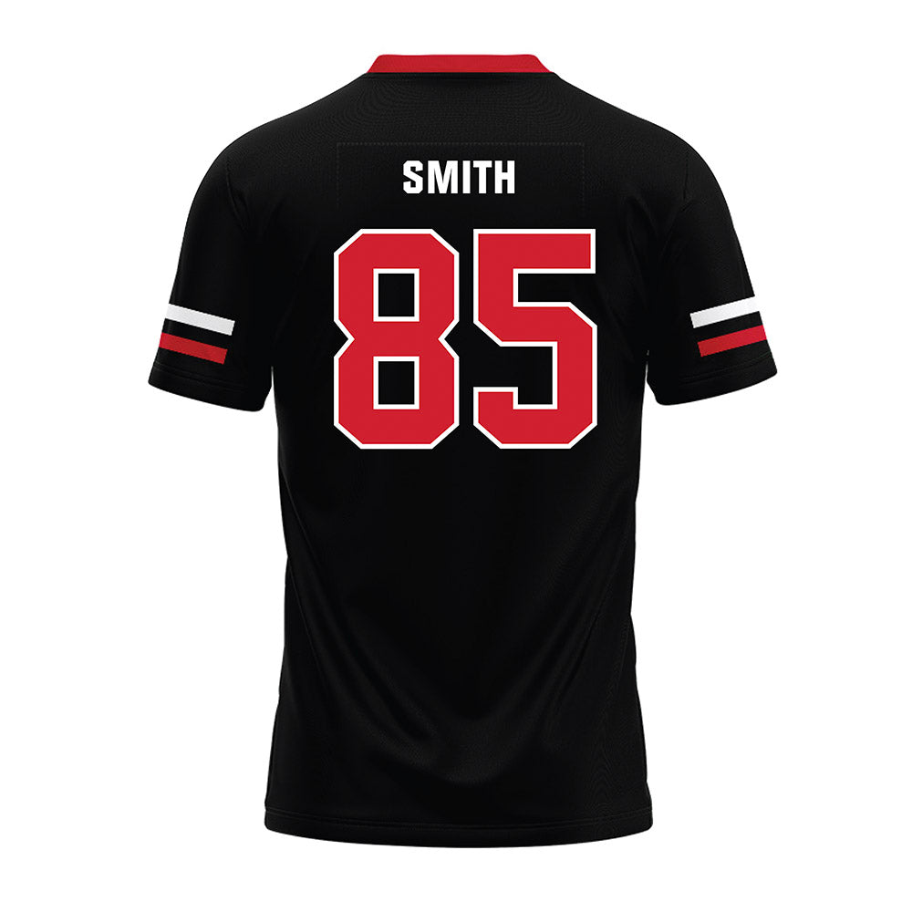 Nebraska - NCAA Football : Keelan Smith - Black Premium Football Jersey-1