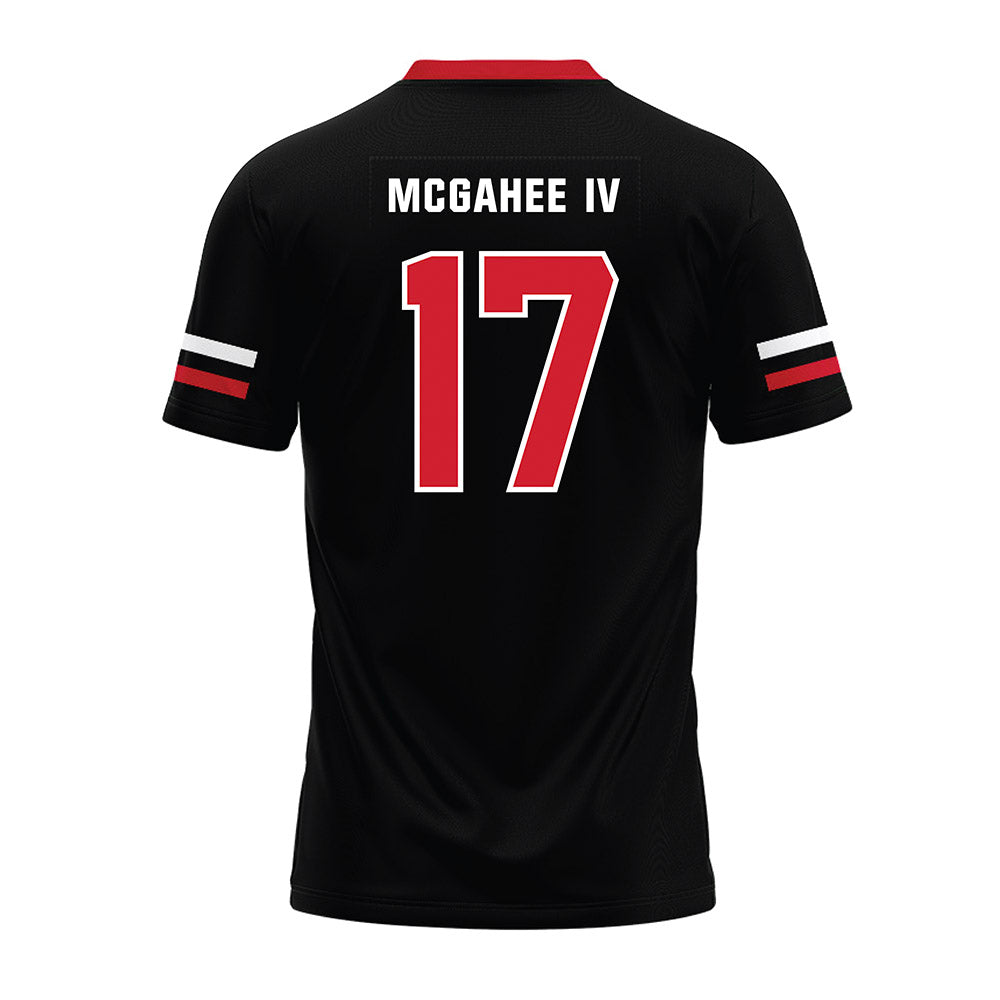 Nebraska - NCAA Football : Willis Mcgahee Iv - Black Premium Football Jersey-1