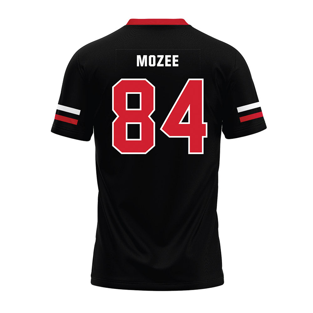 Nebraska - NCAA Football : Isaiah Mozee - Black Premium Football Jersey-1