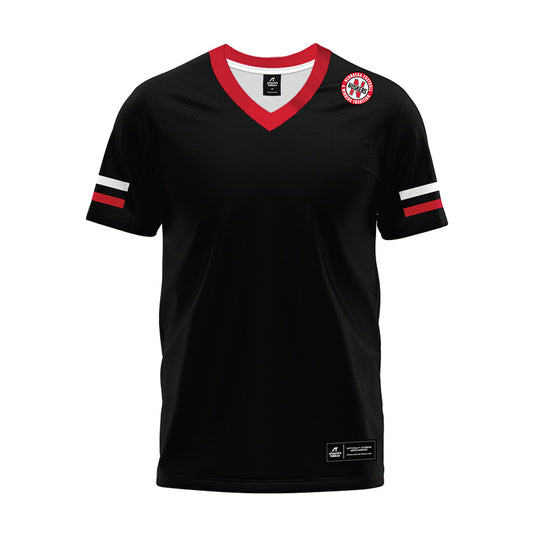 Nebraska - NCAA Football : Kade Pietrzak - Black Premium Football Jersey-0