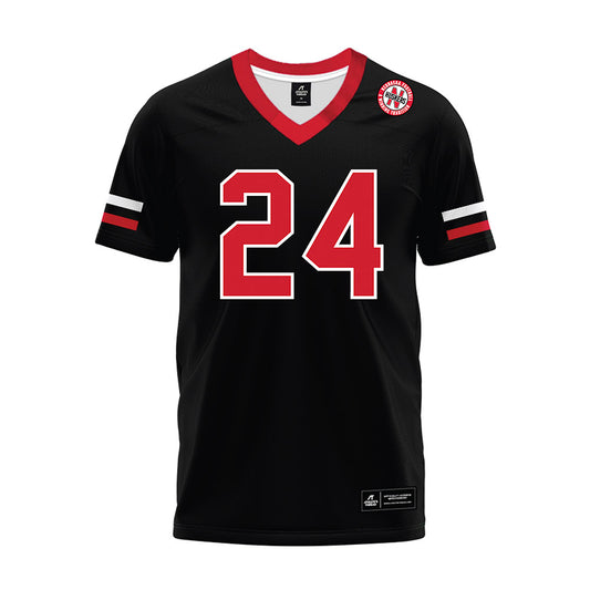 Nebraska - NCAA Football : Nalin Scott - Black Premium Football Jersey-0