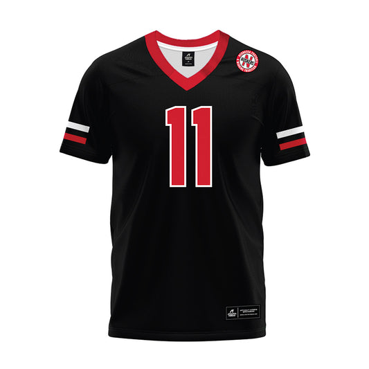 Nebraska - NCAA Football : Bode Soukup - Black Premium Football Jersey-0
