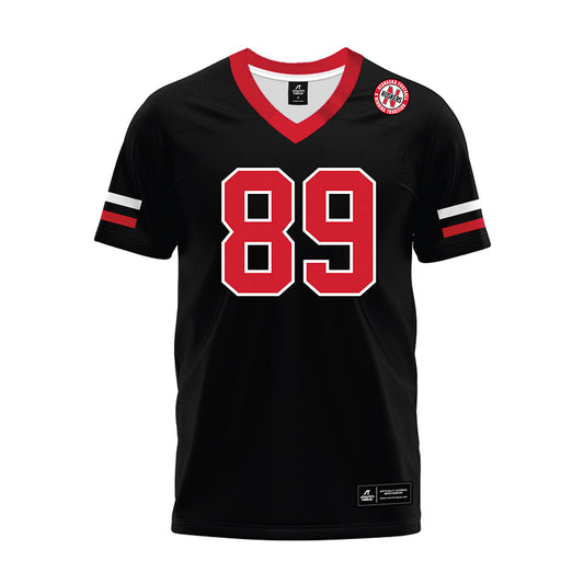 Nebraska - NCAA Football : Quinn Clark - Black Premium Football Jersey-0