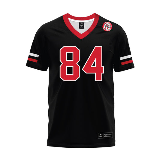 Nebraska - NCAA Football : Isaiah Mozee - Black Premium Football Jersey-0