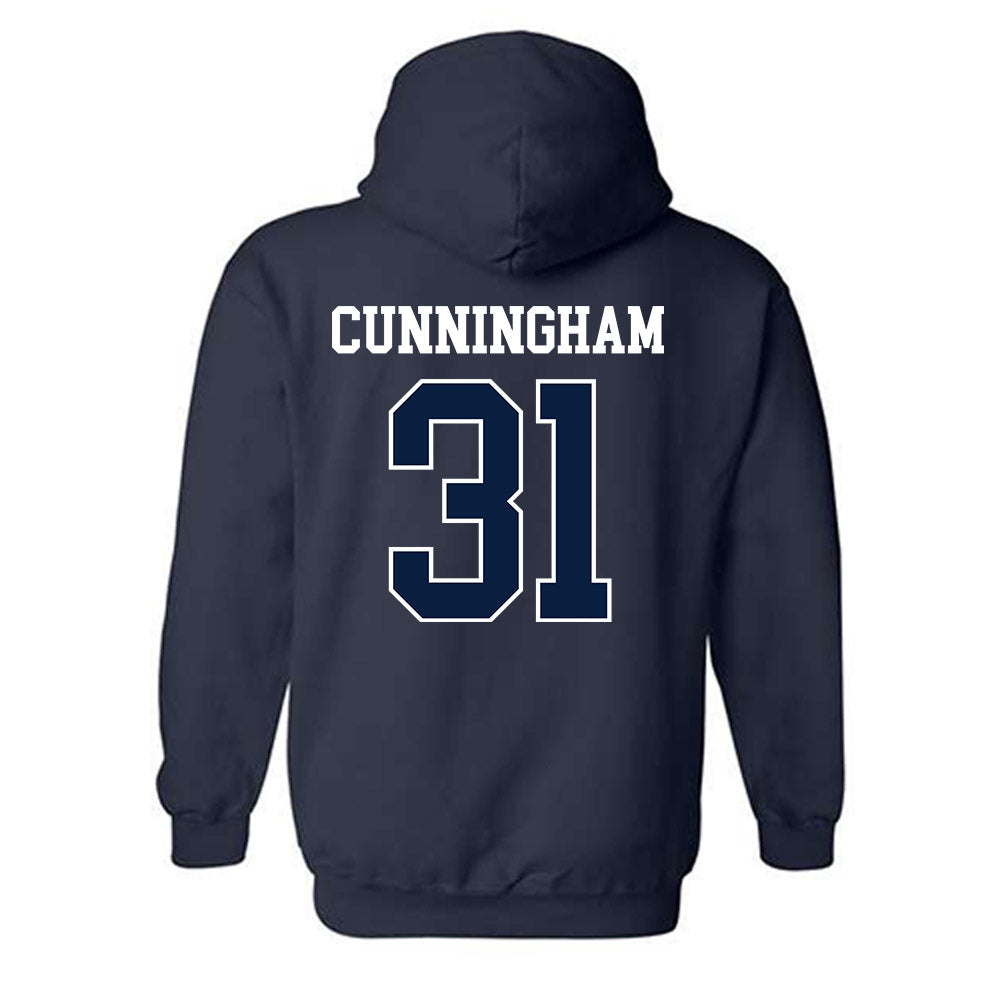 Penn State - NCAA Football : Logan Cunningham - Sports Shersey Hooded Sweatshirt-1