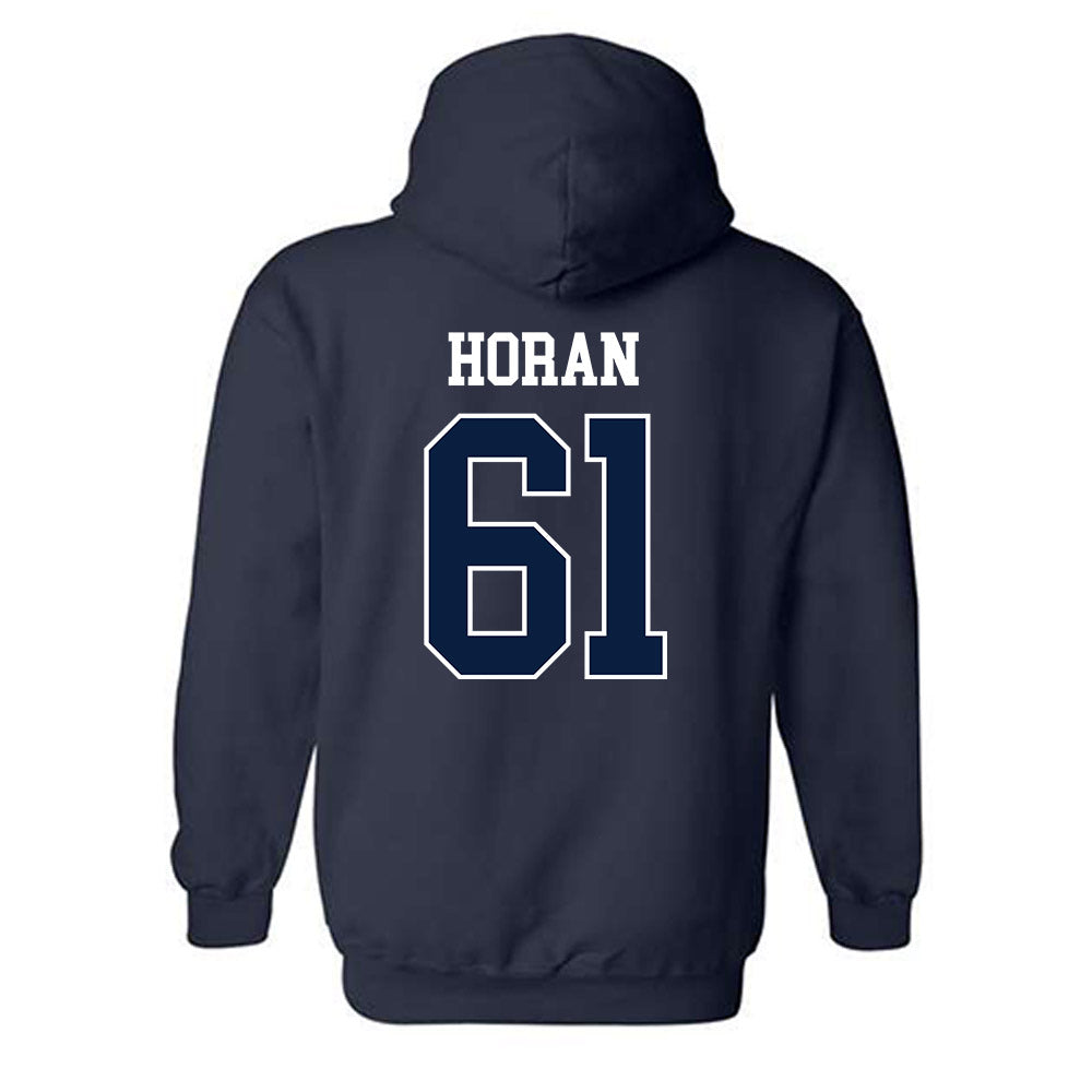 Penn State - NCAA Football : Liam Horan - Sports Shersey Hooded Sweatshirt-1