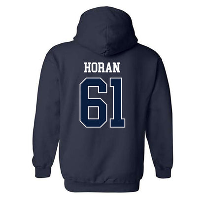 Penn State - NCAA Football : Liam Horan - Sports Shersey Hooded Sweatshirt-1