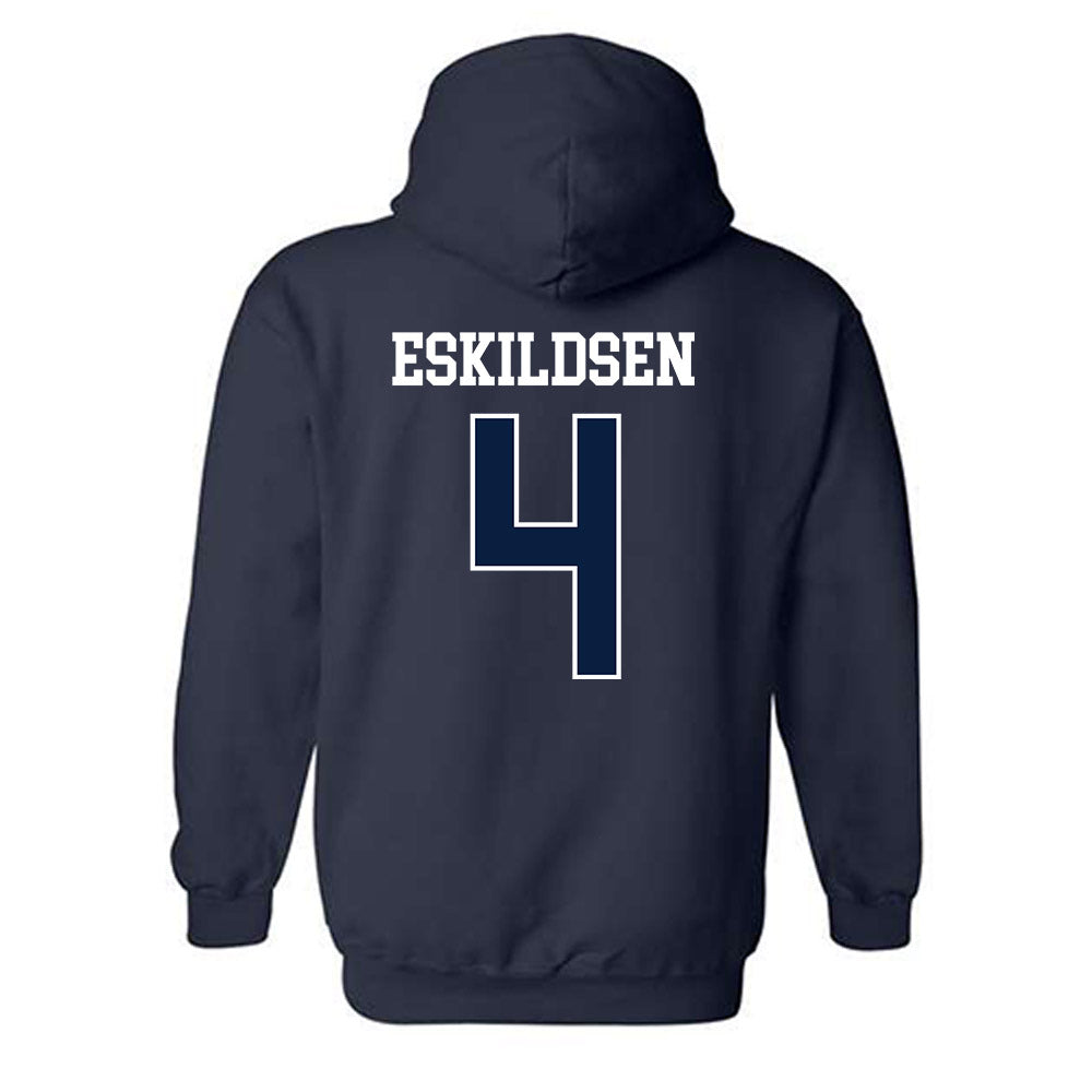 Penn State - NCAA Football : Brett Eskildsen - Sports Shersey Hooded Sweatshirt-1