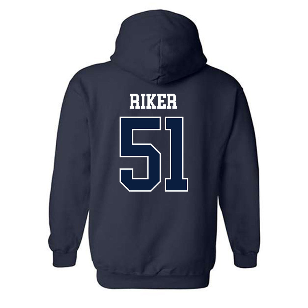 Penn State - NCAA Football : Brock Riker - Sports Shersey Hooded Sweatshirt-1