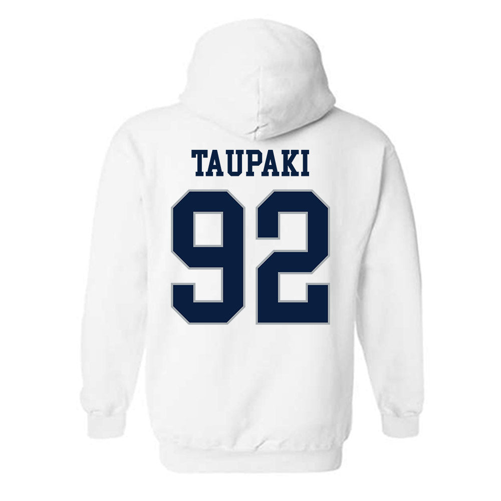Penn State - NCAA Football : Siale Taupaki - Sports Shersey Hooded Sweatshirt-1