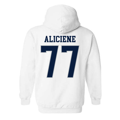 Penn State - NCAA Football : Owen Aliciene - Sports Shersey Hooded Sweatshirt-1