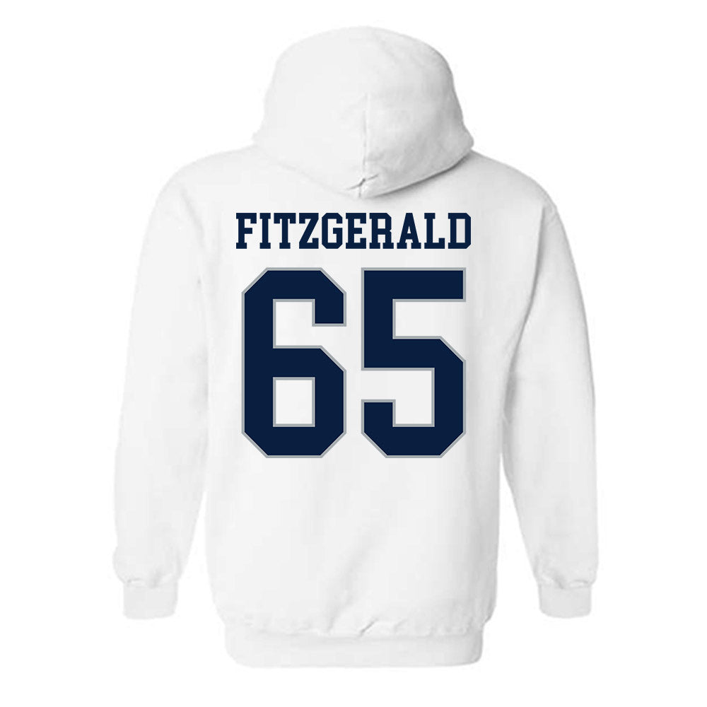 Penn State - NCAA Football : Jim Fitzgerald - Sports Shersey Hooded Sweatshirt-1