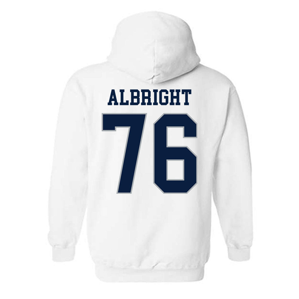 Penn State - NCAA Football : Hunter Albright - Sports Shersey Hooded Sweatshirt-1