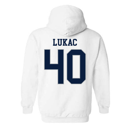 Penn State - NCAA Football : Jake Lukac - Sports Shersey Hooded Sweatshirt-1