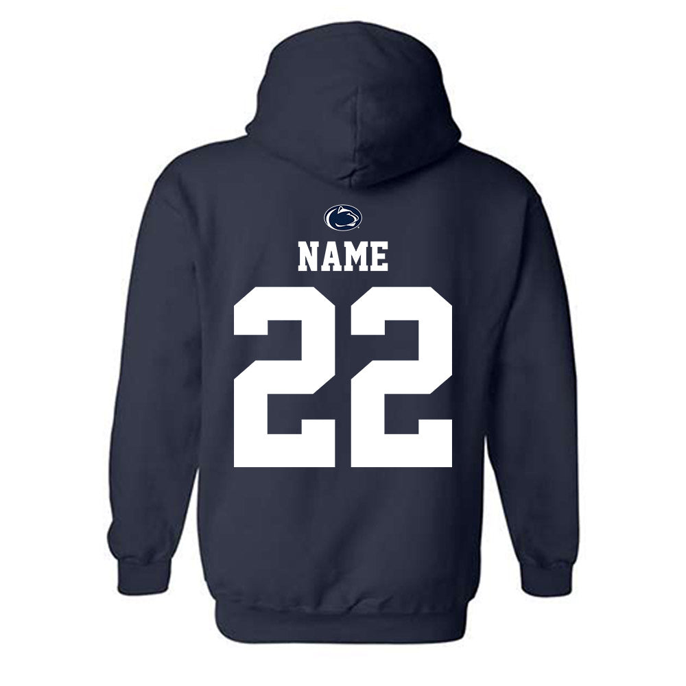 Penn State - NCAA Men's Soccer : Van Danielson - Sports Shersey Hooded Sweatshirt-1