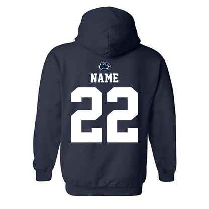 Penn State - NCAA Men's Soccer : Van Danielson - Sports Shersey Hooded Sweatshirt-1
