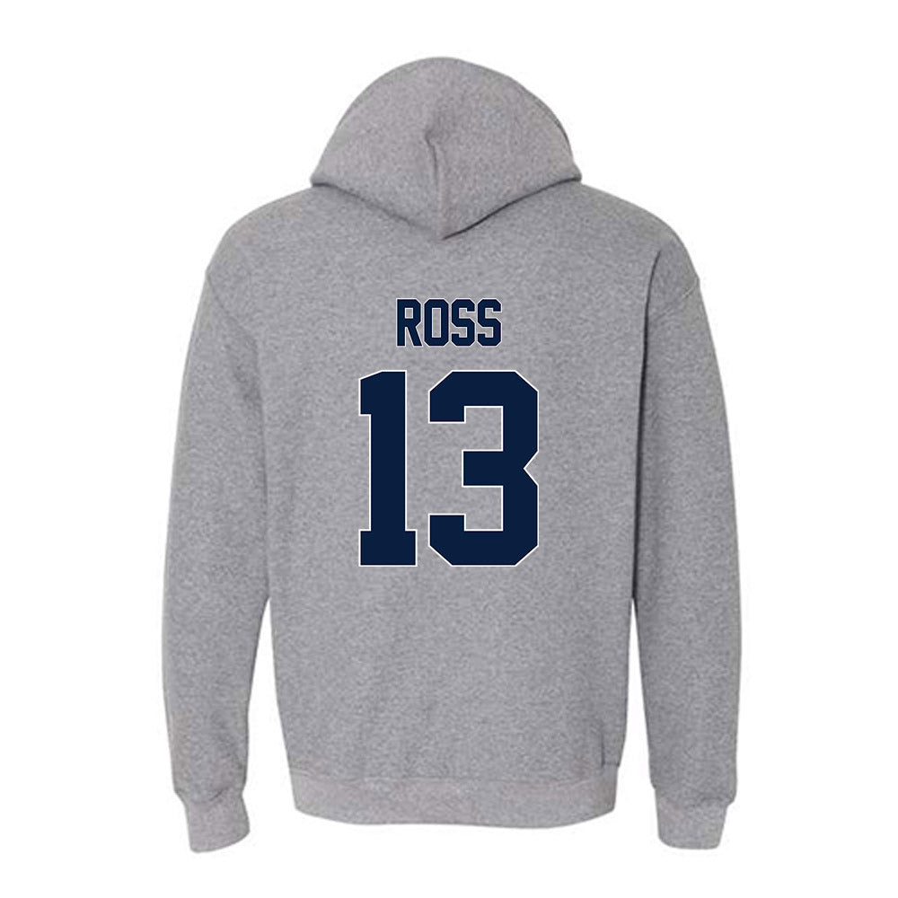 Penn State - NCAA Men's Soccer : Justin Ross - Sports Shersey Hooded Sweatshirt-1