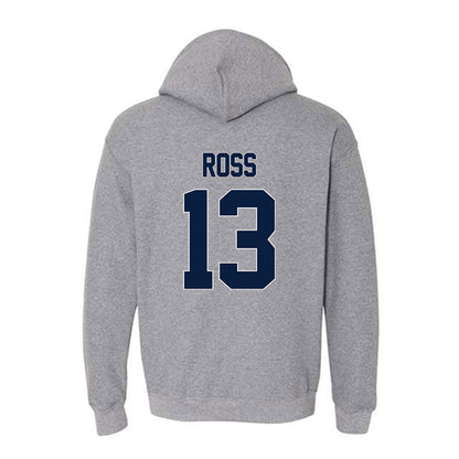 Penn State - NCAA Men's Soccer : Justin Ross - Sports Shersey Hooded Sweatshirt-1