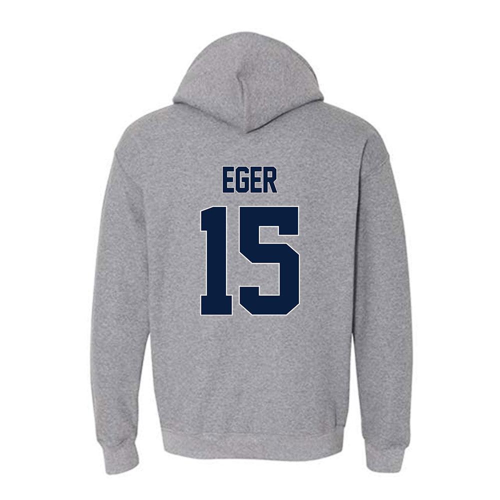 Penn State - NCAA Men's Soccer : Matt Eger - Sports Shersey Hooded Sweatshirt-1