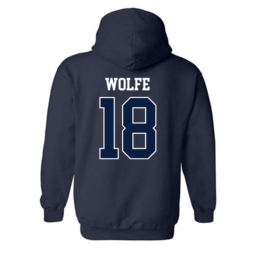 Penn State - NCAA Women's Soccer : Kaelyn Wolfe - Sports Shersey Hooded Sweatshirt-1