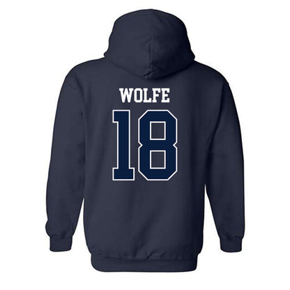 Penn State - NCAA Women's Soccer : Kaelyn Wolfe - Sports Shersey Hooded Sweatshirt-1