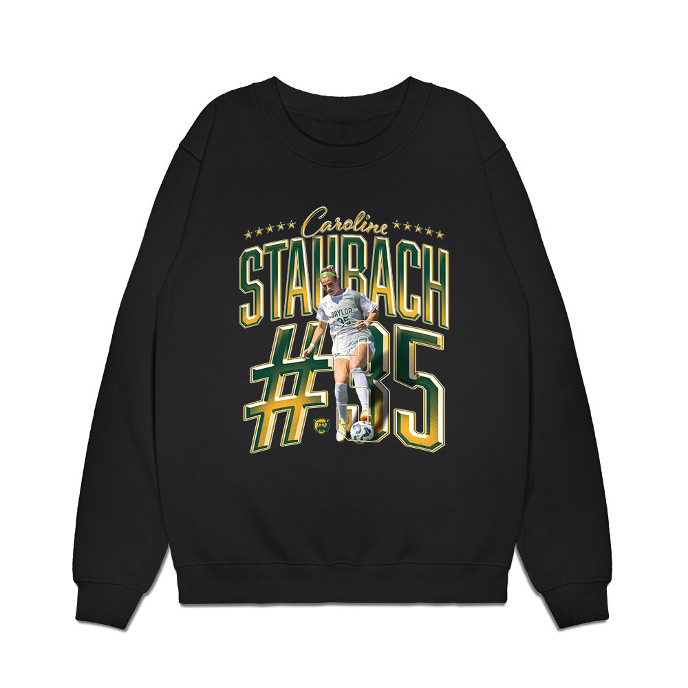 Baylor - NCAA Women's Soccer : Caroline Staubach - Collage Premium Crewneck Sweatshirt-0