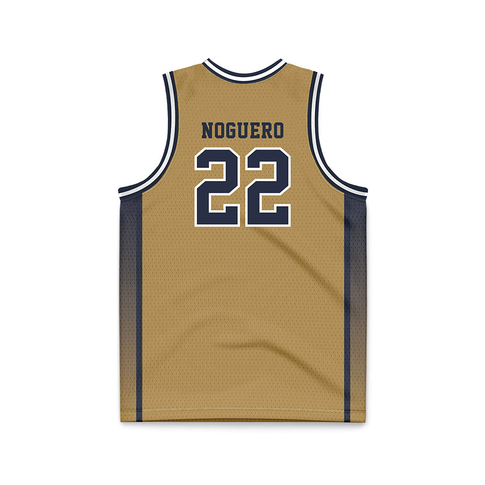 Georgia Tech - NCAA Women's Basketball : Ines Noguero - Gold Basketball Jersey-1