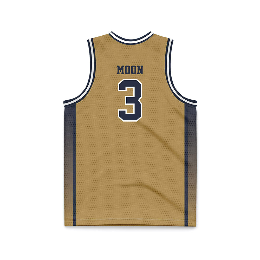 Georgia Tech - NCAA Women's Basketball : Erica Moon - Gold Basketball Jersey-1
