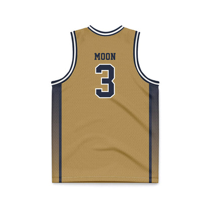 Georgia Tech - NCAA Women's Basketball : Erica Moon - Gold Basketball Jersey-1