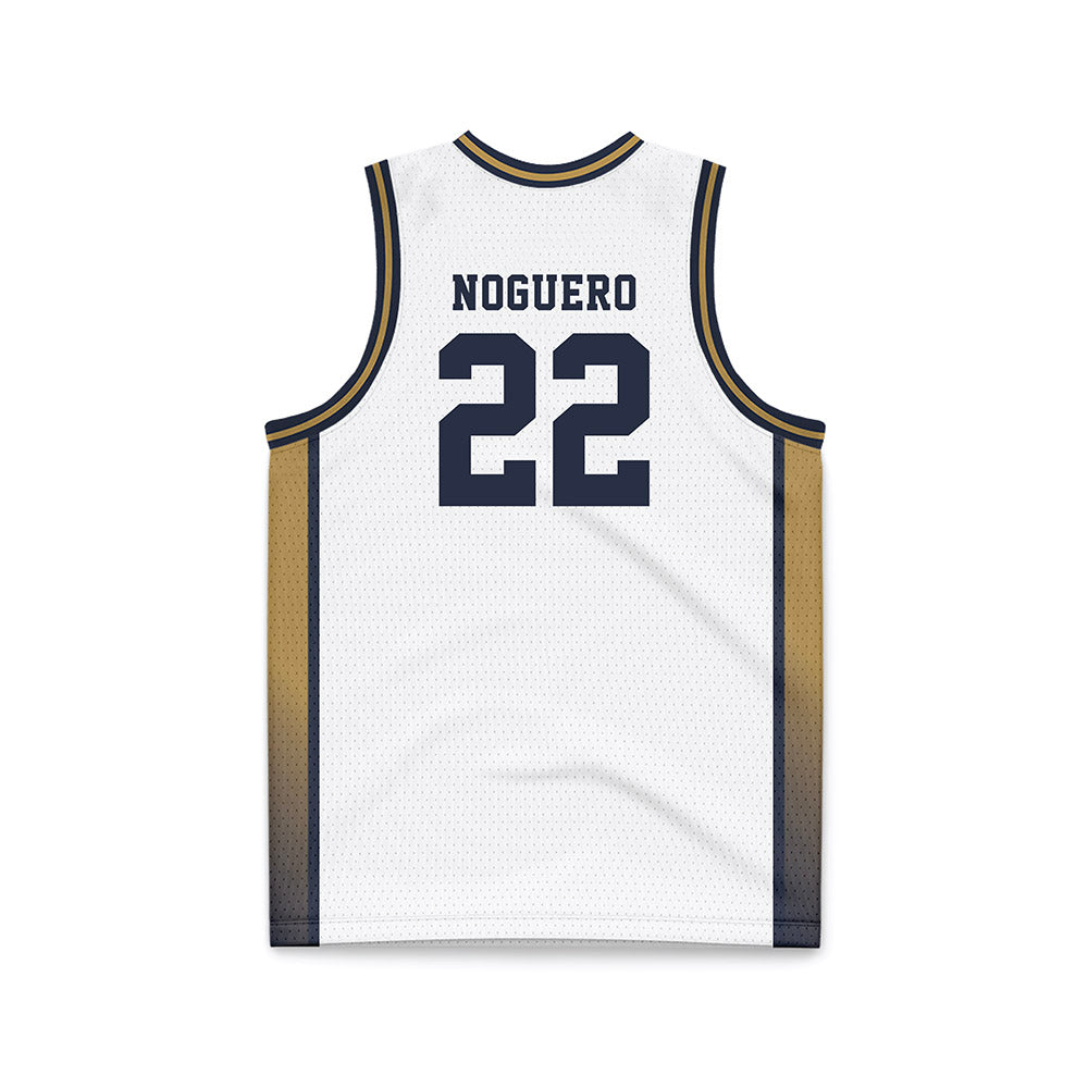 Georgia Tech - NCAA Women's Basketball : Ines Noguero - White Basketball Jersey-1