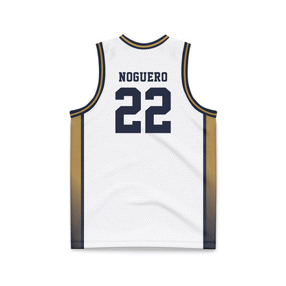 Georgia Tech - NCAA Women's Basketball : Ines Noguero - White Basketball Jersey-1