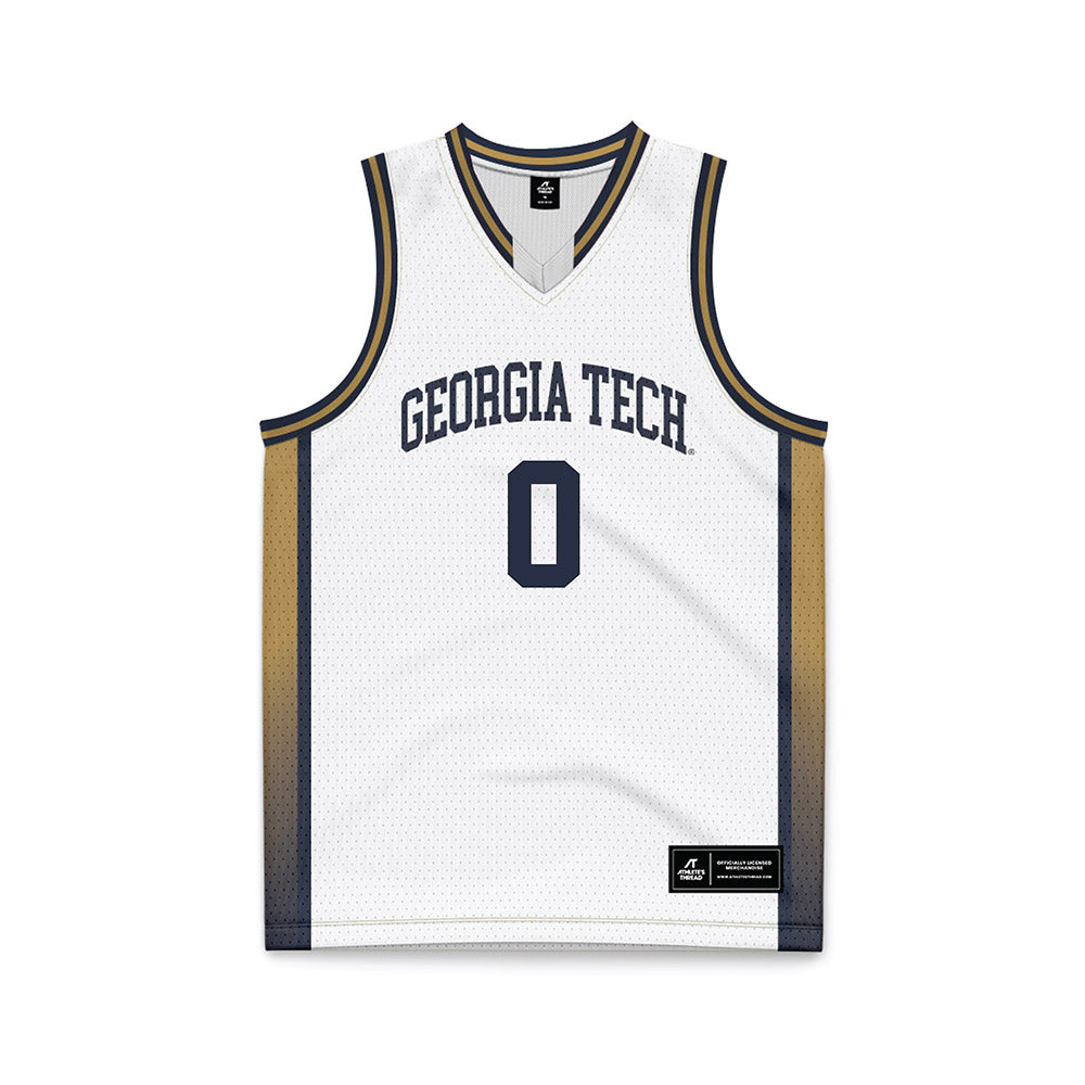 Georgia Tech - NCAA Women's Basketball : Brianna Turnage - White Basketball Jersey-0