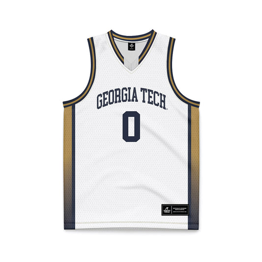 Georgia Tech - NCAA Women's Basketball : Brianna Turnage - White Basketball Jersey-0