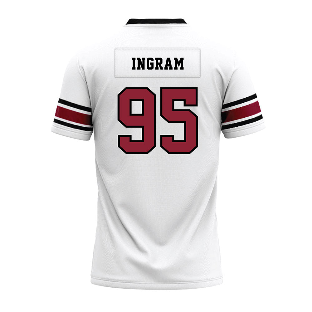 South Carolina - NCAA Football : Christian Ingram - White Premium Football Jersey-1