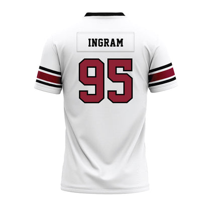 South Carolina - NCAA Football : Christian Ingram - White Premium Football Jersey-1