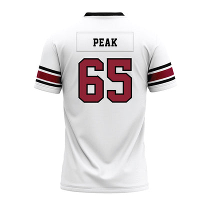 South Carolina - NCAA Football : Jacarrius Peak - White Premium Football Jersey-1