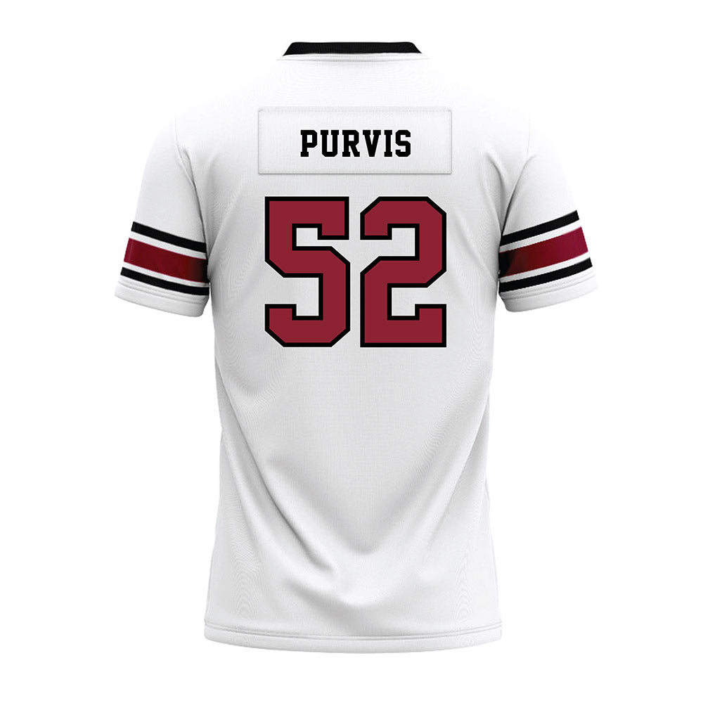 South Carolina - NCAA Football : Hank Purvis - White Premium Football Jersey-1