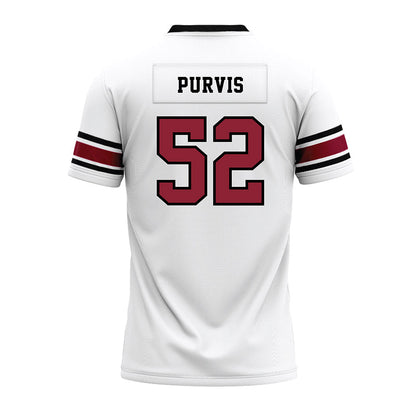 South Carolina - NCAA Football : Hank Purvis - White Premium Football Jersey-1