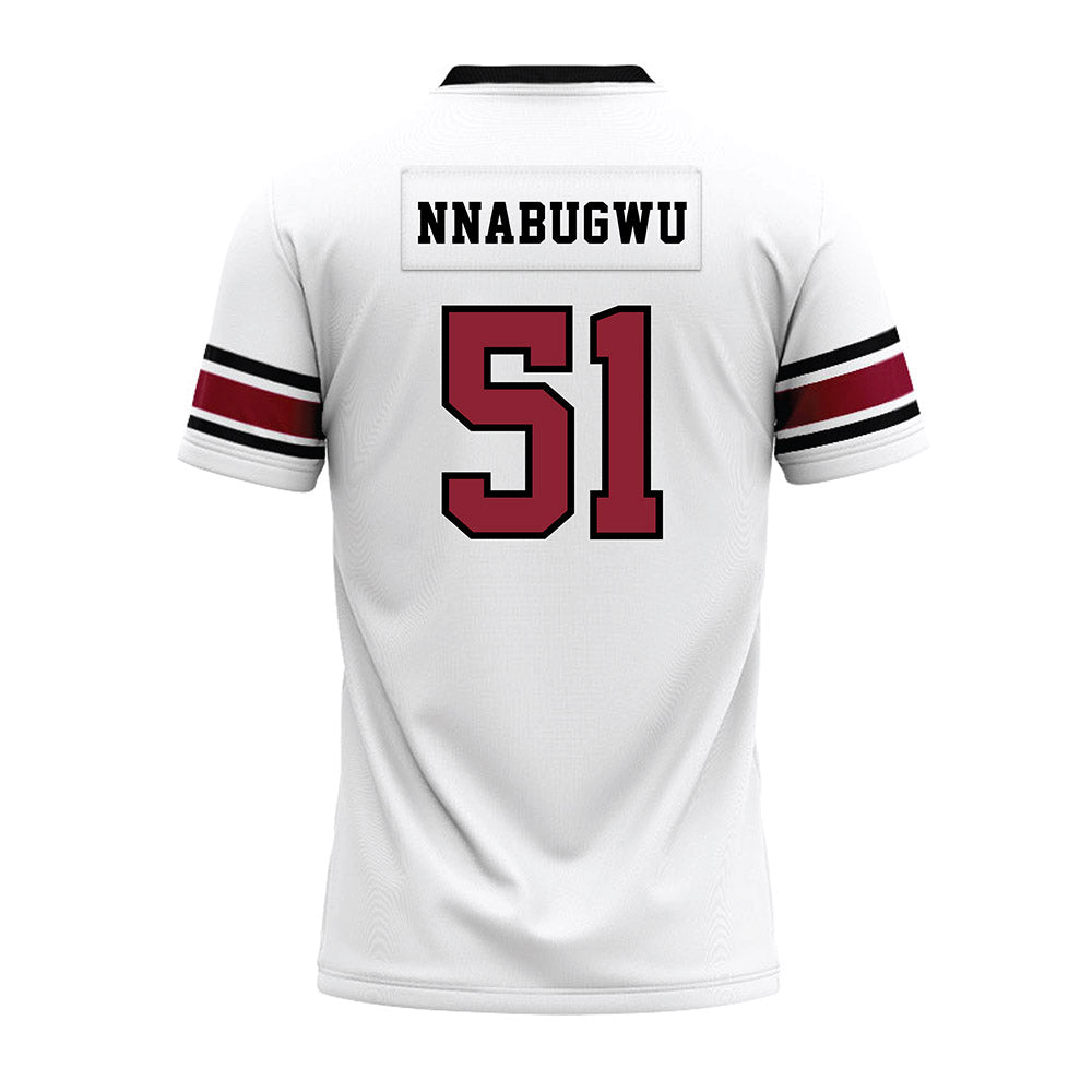 South Carolina - NCAA Football : Ebubedike Nnabugwu - White Premium Football Jersey-1