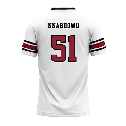 South Carolina - NCAA Football : Ebubedike Nnabugwu - White Premium Football Jersey-1