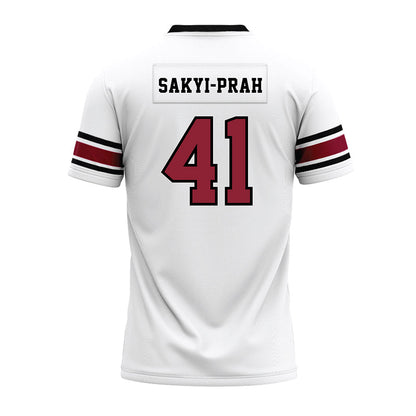 South Carolina - NCAA Football : Kobby Sakyi-Prah - White Premium Football Jersey-1