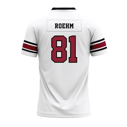 South Carolina - NCAA Football : Reno Roehm - White Premium Football Jersey-1