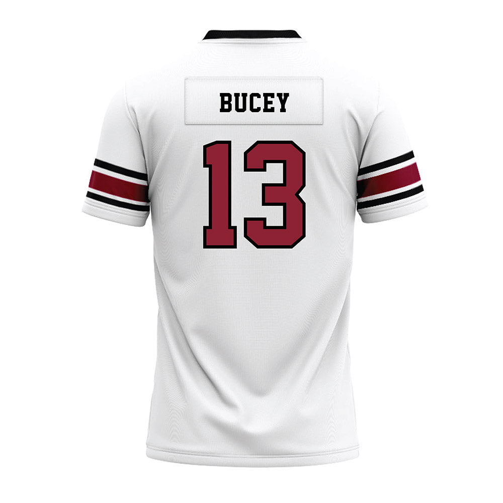 South Carolina - NCAA Football : David Bucey - White Premium Football Jersey-1