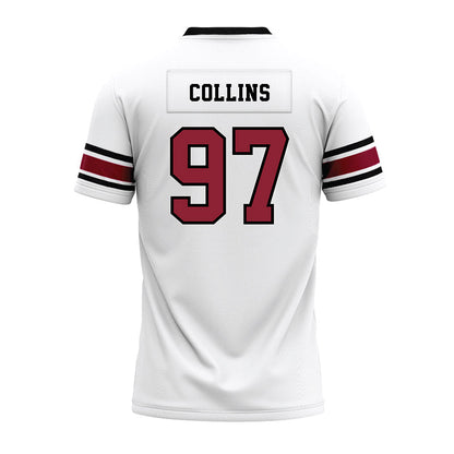 South Carolina - NCAA Football : Kelby Collins - White Premium Football Jersey-1