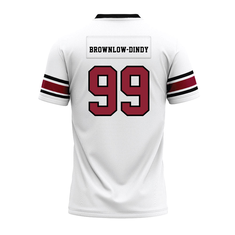 South Carolina - NCAA Football : Gabriel Brownlow-Dindy - White Premium Football Jersey-1
